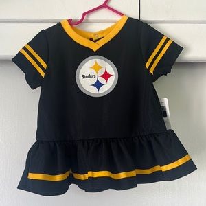 NWT Steelers Dress 18 months